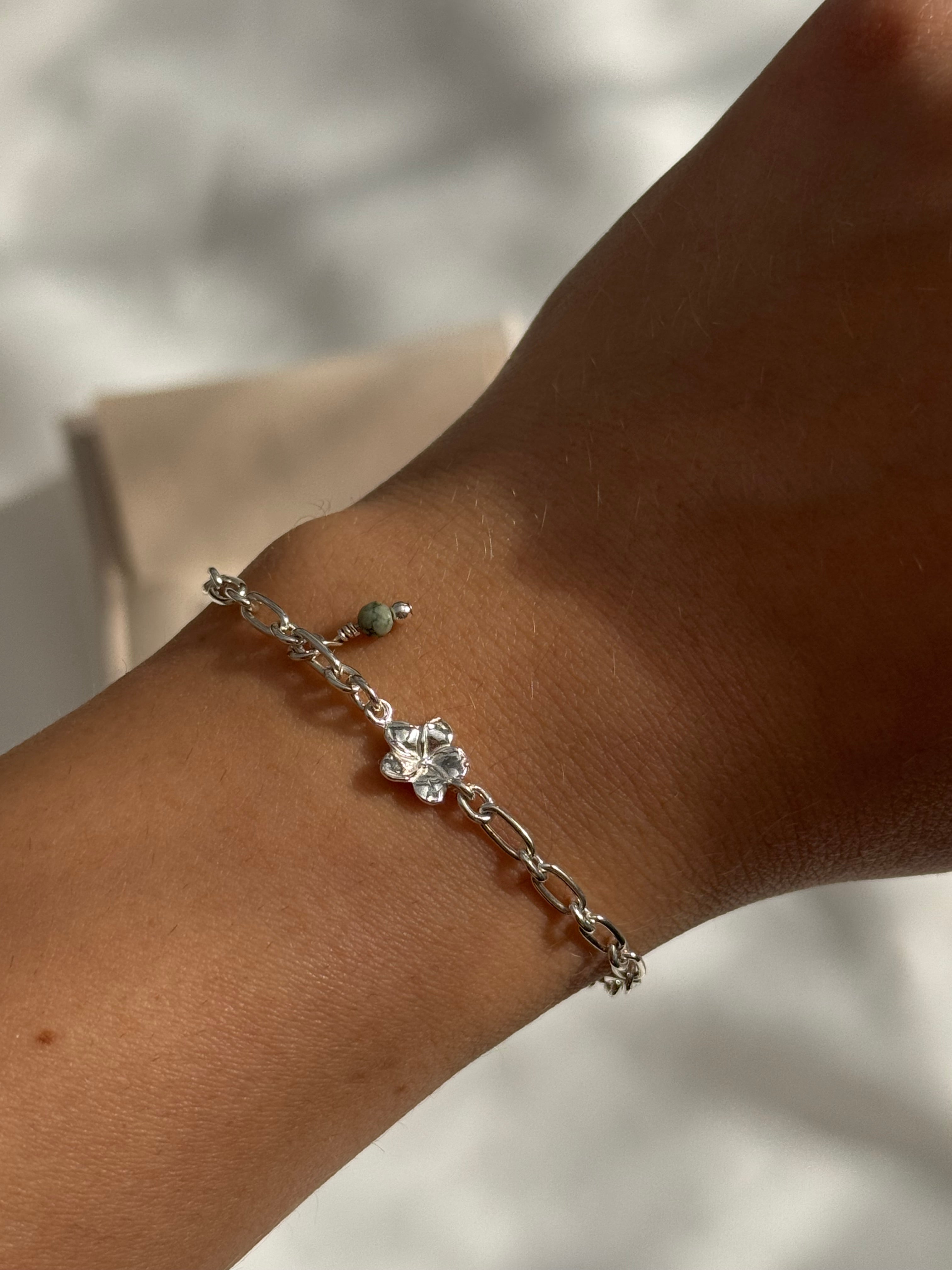 צמיד איזבל אבן טורקיז אפריקאי