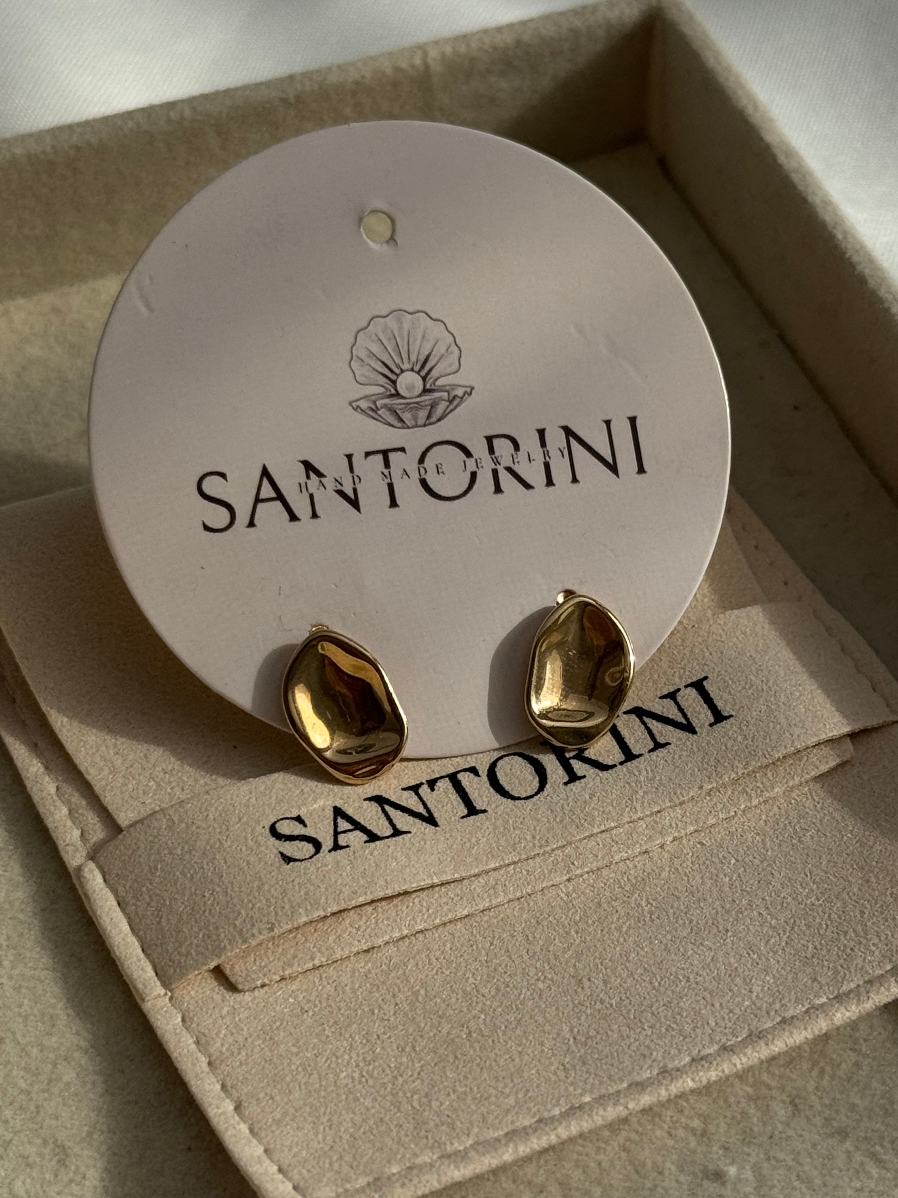 עגילי אלה זהב