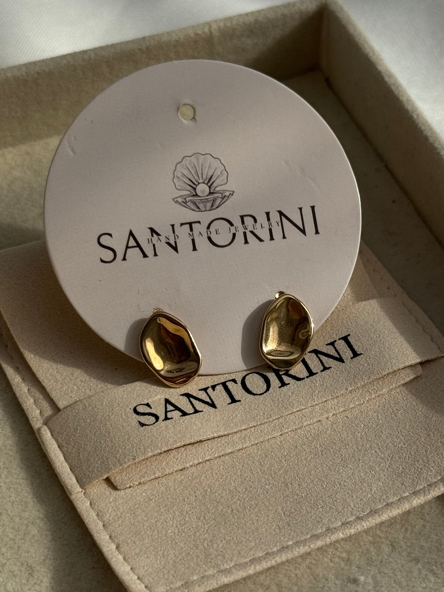 עגילי אלה זהב